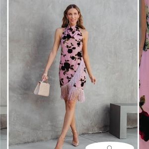 NWT - VICI Life is Beautiful Fringe Dress